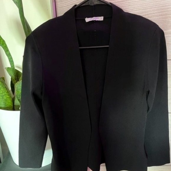 MM Lafleur Jackets & Blazers - MM La Fleur Woolf Jardigan, Black, S, new without tags